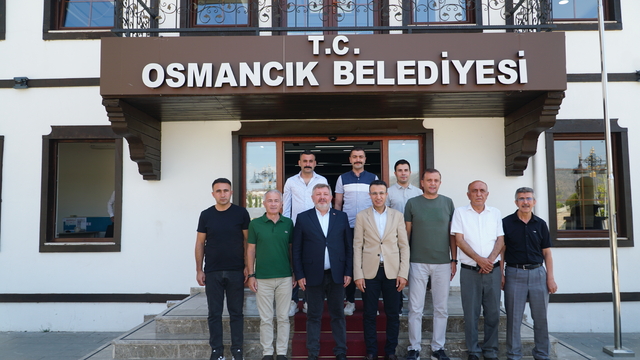 Osmancık Kaymakamı Akpay’dan Belediye Başkanı Gelgör’e veda ziyareti